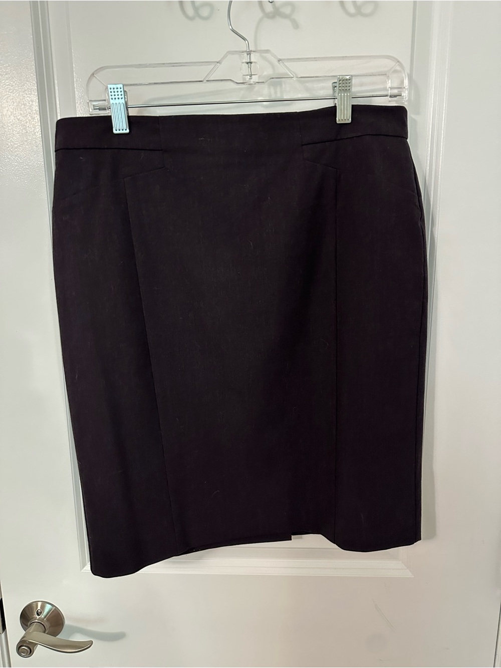 Ann Taylor Classic Aubergine Pencil Skirt - Women's office Professional Skirt